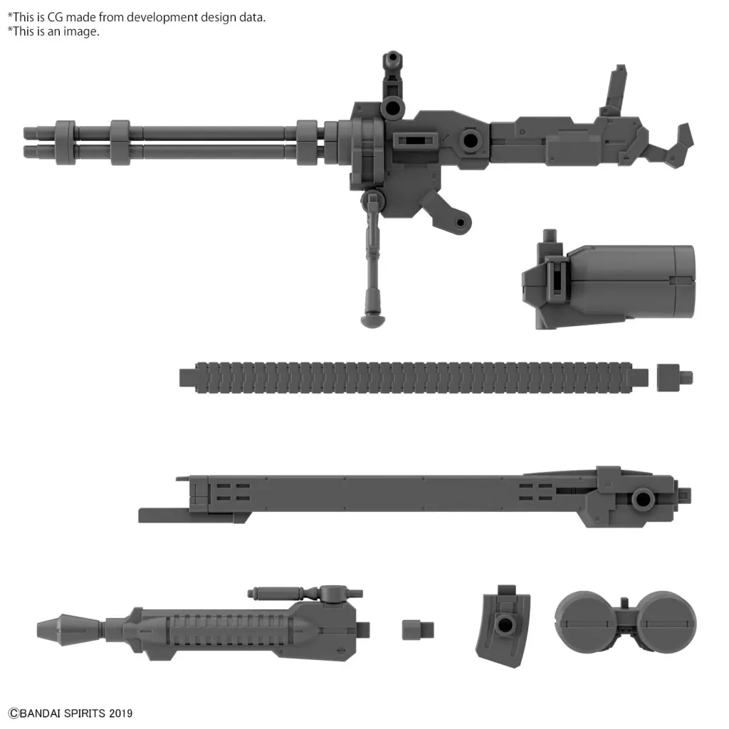 30MM - Customize Weapon (Gatling Gun) - Model Kit